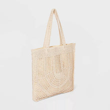 Load image into Gallery viewer, Crochet Tote Handbag
