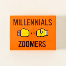 Load image into Gallery viewer, Millennials v. Zoomers Trivia Game
