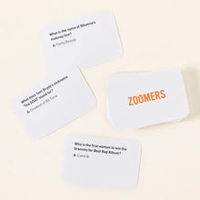 Load image into Gallery viewer, Millennials v. Zoomers Trivia Game
