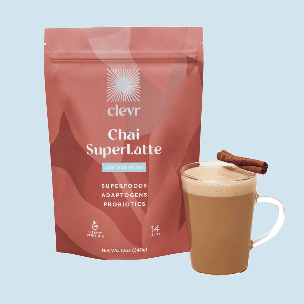 Clevr Chai SuperLatte: Cafe-Style Chai