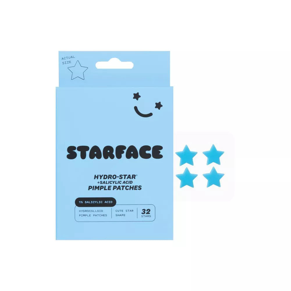 Starface Hydro-Stars + Salicylic Acid Star Patch - 32ct