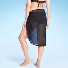 Load image into Gallery viewer, Women&#39;s Side-Tie Cover Up Sarong Skirt
