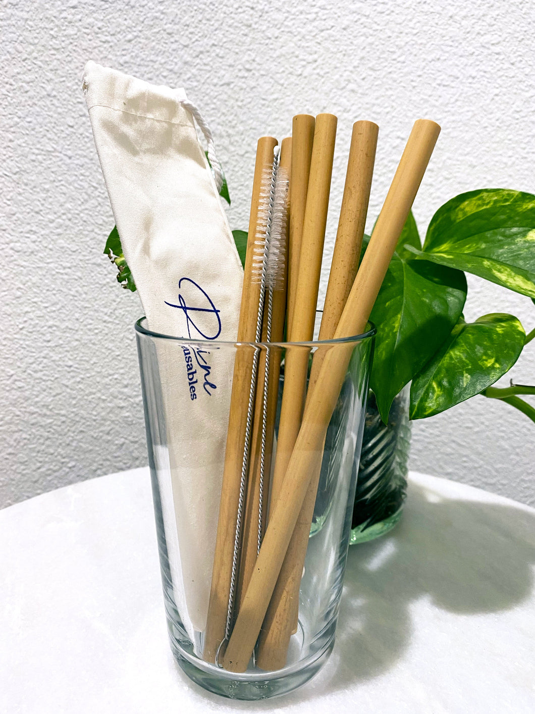 Bamboo Straw Set