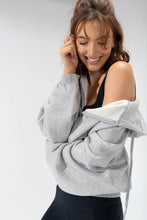 Load image into Gallery viewer, Zip Cloud Hoodie - Heather Grey
