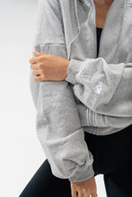 Load image into Gallery viewer, Zip Cloud Hoodie - Heather Grey
