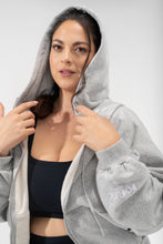 Load image into Gallery viewer, Zip Cloud Hoodie - Heather Grey
