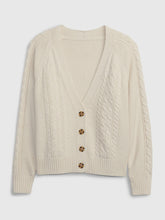 Load image into Gallery viewer, Cable-Knit Cardigan
