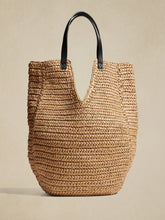 Load image into Gallery viewer, Straw Tote Bag
