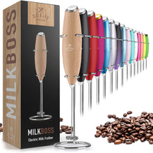 Load image into Gallery viewer, Milk Boss Milk Frother With Stand
