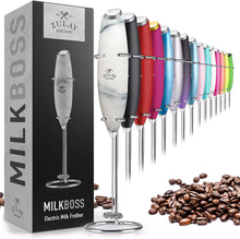 Load image into Gallery viewer, Milk Boss Milk Frother With Stand
