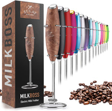 Load image into Gallery viewer, Milk Boss Milk Frother With Stand
