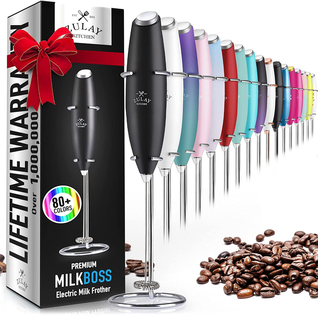 Milk Boss Milk Frother With Stand